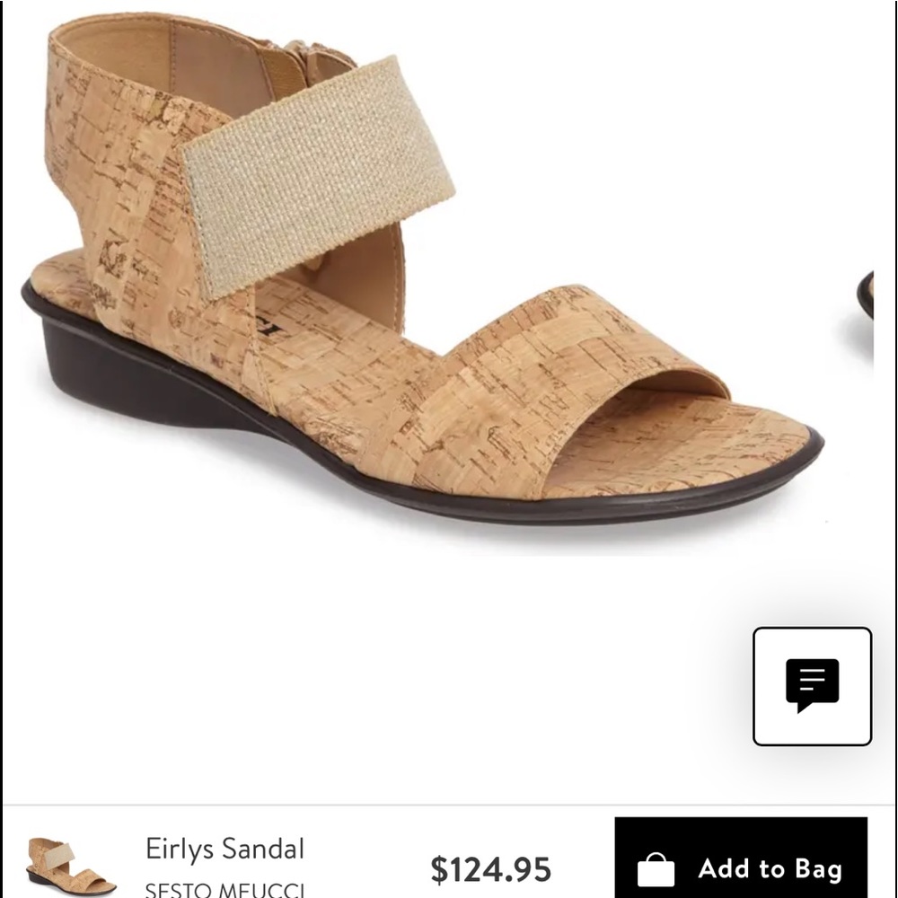 Sesto Meucci cork sandal